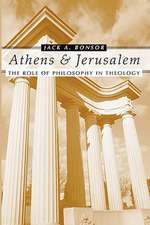 Athens and Jerusalem: The Role of Philosophy in Theology