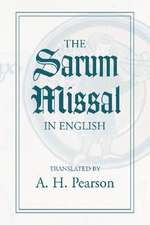 The Sarum Missal in English