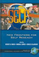 The New Frontiers for Self Research (Hc)