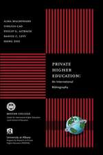 Private Higher Education