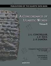 A Concordance of Ugaritic Words (vol 2)