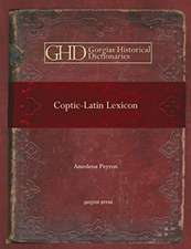 Peyron, A: Coptic-Latin Lexicon