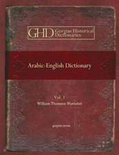 Wortabet, W: Arabic-English Dictionary (Vol 1)