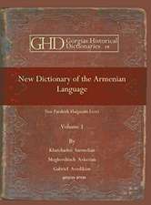 New Dictionary of the Armenian Language (vol 1)