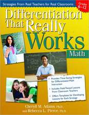 Differentiation That Really Works
