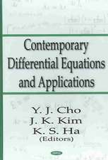 Contemporary Differential Equations and Applications