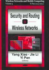 Security and Routing in Wireless Networks