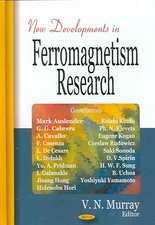 New Developments in Ferromagnetism Research