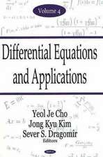 Differential Equations and Applications