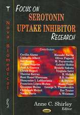 Focus on Serotonin Uptake Inhibitor Research