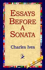 Essays Before a Sonata