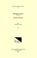 CMM 65 HEINRICH ISAAC (ca. 1450-1517), Opera Omnia, edited by Edward R. Lerner. Vol. V [Credo 1-17]