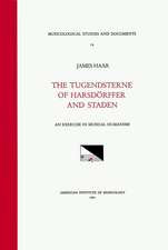 MSD 14 JAMES HAAR, The Tugendsterne of Harsdörffer (1607-1658) and Staden (1607-1655). An Exercise in Musical Humanism