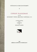 MSD 19 Richard H. Hoppin, Cypriot Plainchant of the Manuscript Torino, Biblioteca Nazionale J. II. 9. A Facsimile Edition with Commentary. (See also CMM 21)