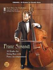 Simandl - Complete Etudes: 4-CD Double Bass Play-Along