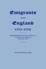 Emigrants from England 1773-1776