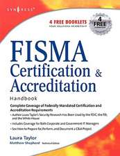 FISMA Certification and Accreditation Handbook