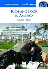 Rich and Poor in America: A Reference Handbook