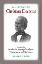 A History of Christian Doctrine