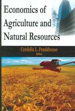 Economics of Agriculture and Natural Resources