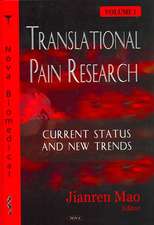 Translational Pain Research