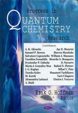 Progress in Quantum Chemistry Research