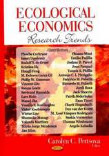 Ecological Economics Research Trends