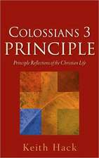 Colossians 3 Principle