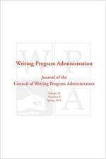 Wpa: Writing Program Administration 33.3