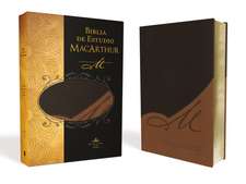 Biblia de estudio MacArthur, Leathersoft, Café / Spanish MacArthur Study Bible, Leathersoft, Brown