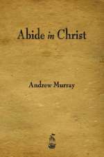 Abide in Christ