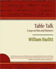 Table-Talk, Essays on Men and Manners