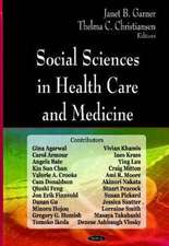 Social Sciences in Health Care and Medicine