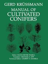 Manual of Cultivated Conifers