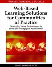 Web-Based Learning Solutions for Communities of Practice