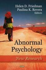 Abnormal Psychology