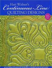 Hari Walner's Continuous-Line Quilting Designs: 80 Patterns for Blocks, Borders, Corners, & Backgrounds