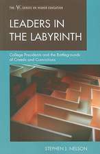 Leaders in the Labyrinth