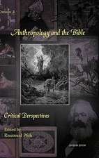 Anthropology and the Bible