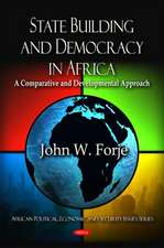 State Building and Democracy in Africa