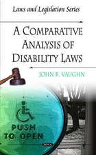 Comparative Analysis of Disability Laws