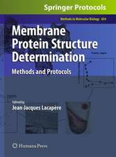 Membrane Protein Structure Determination: Methods and Protocols