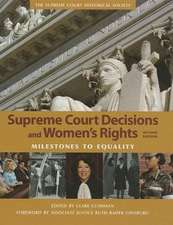 Supreme Court Decisions and Women's Rights