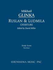 Ruslan and Ludmila Overture - Study Score: 2 - Vocal Score