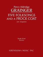 Five Folksongs and a Frock Coat - Study Score