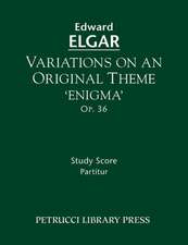 Variations on an Original Theme 'Enigma', Op. 36