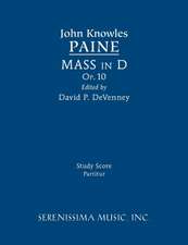 Mass in D, Op.10