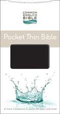 Pocket Thin Bible-Ceb-Zipper Closure