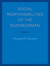 Social Responsibilities of the Businessman