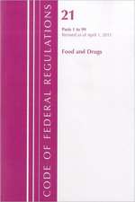 Food and Drugs: Parts 1 to 99